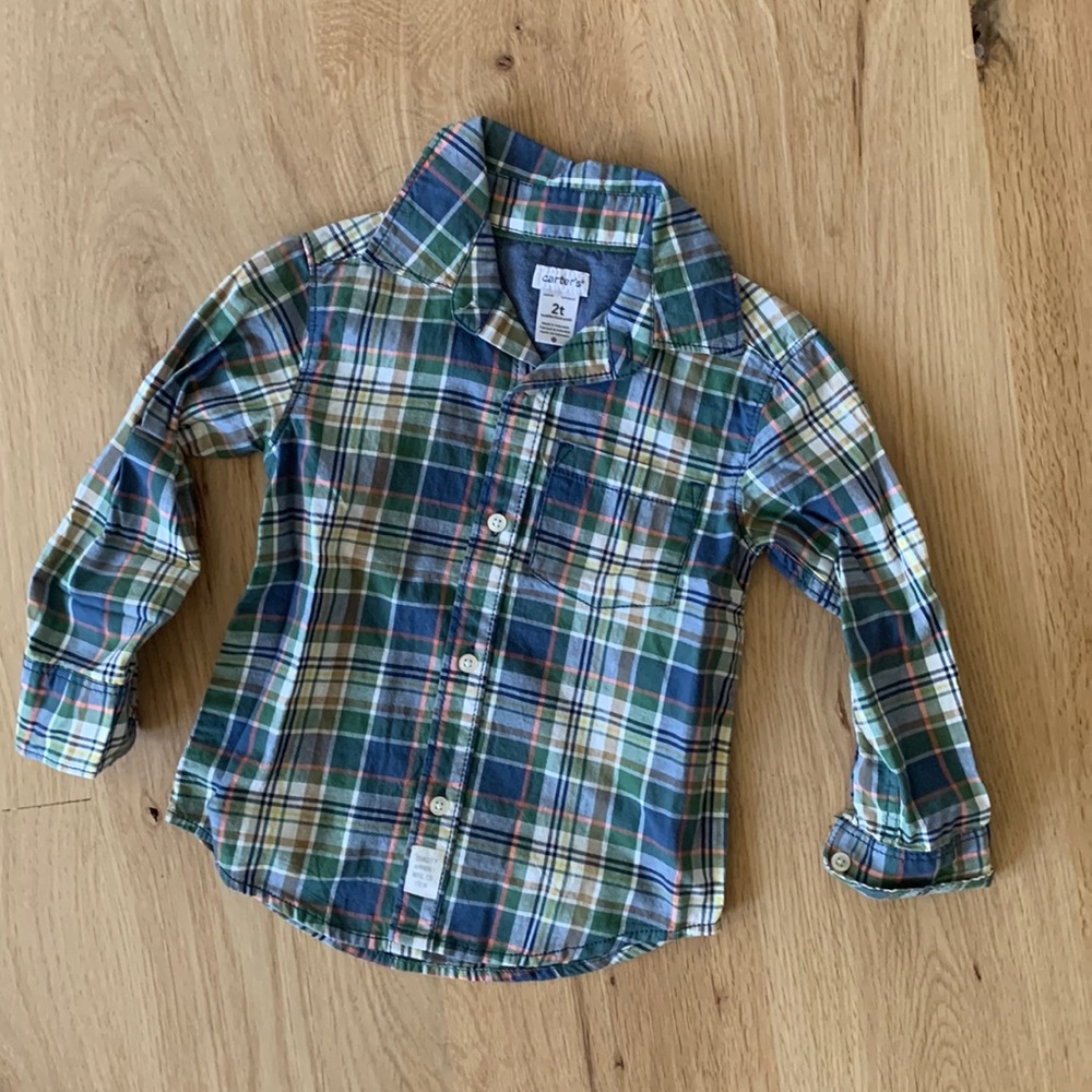 CARTER’S Toddler Boys Button Down
